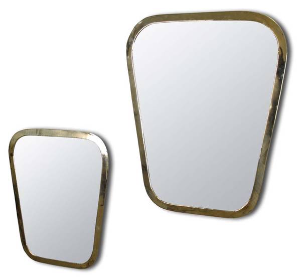 Spiegel Mabeline Gold - Metall - 40 x 48 x 40 cm