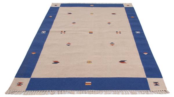 Kurzflorteppich Modern Beige - Naturfaser - 170 x 1 x 240 cm
