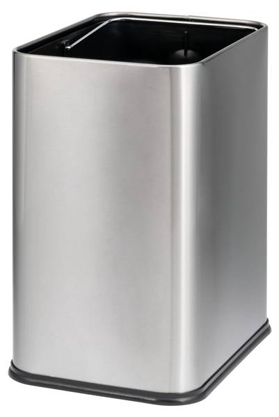 Papierkorb 81004 Silber - 29 x 37 x 23 cm
