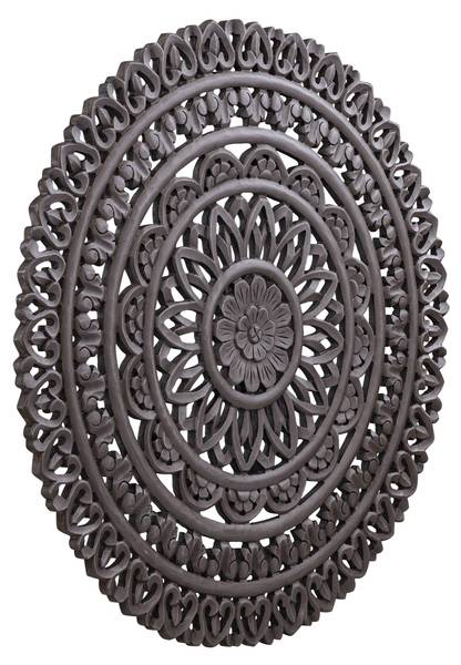 Wanddekoration Farris Braun