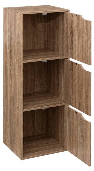Regal mit 3 Fächern MIX N MODUL Beige - Holzwerkstoff - 32 x 100 x 34 cm