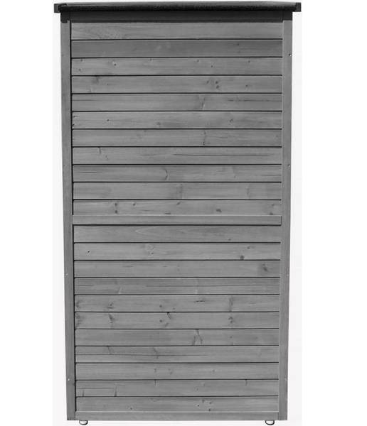 Gartenschrank - Gartentruhe space Braun - Massivholz - 38 x 148 x 87 cm