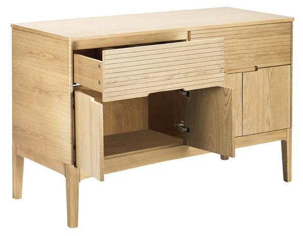 Badmöbel-Set SKINO 2-teilig Braun - Holzwerkstoff - 120 x 78 x 50 cm