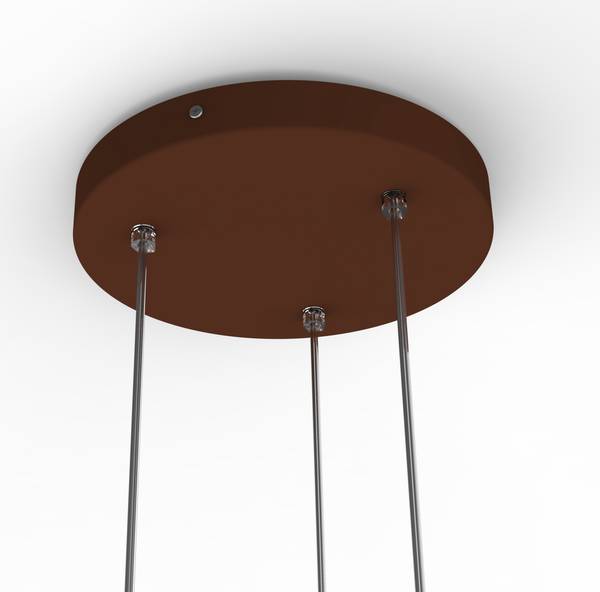 Suspension Joe Marron - Métal - 25 x 20 x 25 cm