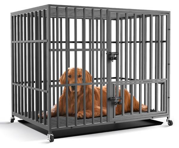 Hundekäfig große Hunde Hundetransportbox 78 x 89 x 107 cm