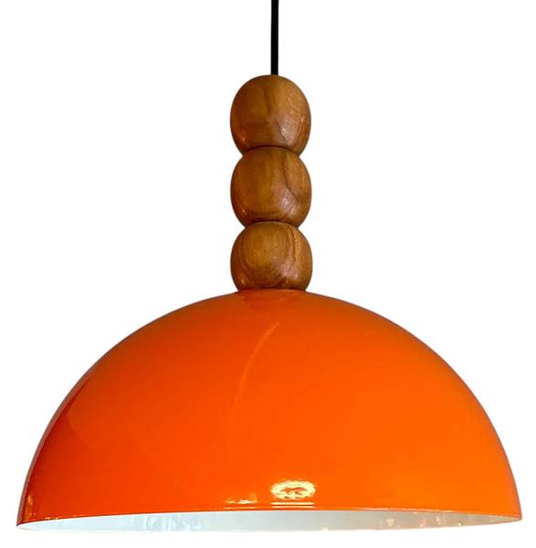 Pendelleuchte WMPYimpi Orange - Metall - 30 x 30 x 30 cm