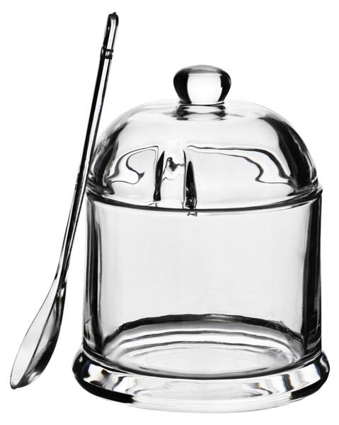 Zuckerdose MODERN Glas - 10 x 12 x 9 cm