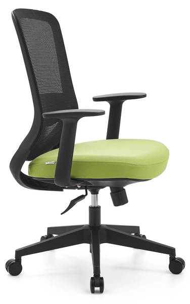 Bürostuhl Sedito Schwarz - Grün