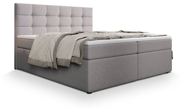 Boxspringbett PALMA Beige - Liegefläche Breite: 140 cm