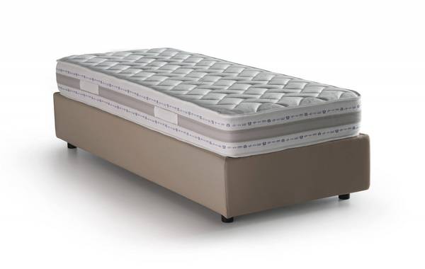 Einzelbett Diana Graubraun