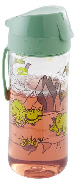 Kindertrinkflasche KIDS Grün - Kunststoff - 7 x 20 x 7 cm