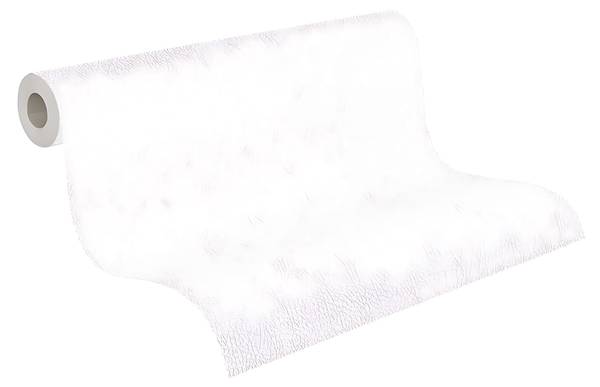 Überstreichbare Tapete 929310-GU Weiß - Kunststoff - 106 x 1 x 2500 cm