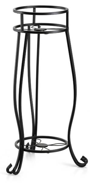Blumenständer 10-1697 Schwarz - Metall - 33 x 63 x 31 cm