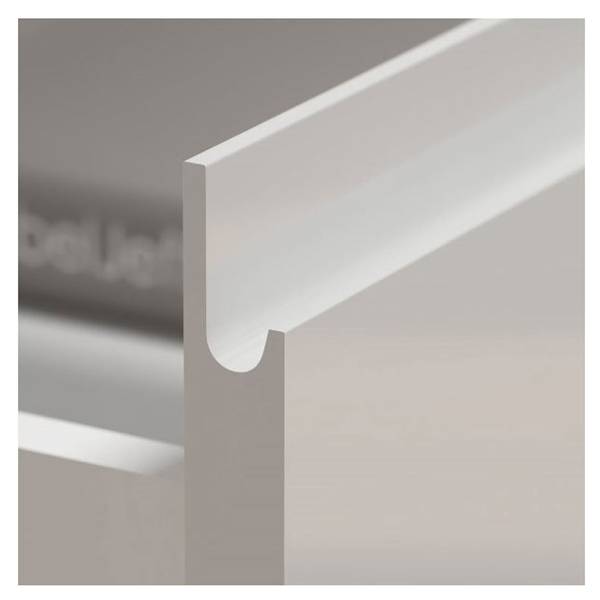 Küchenzeile TREVISO R3 Braun - Weiß - Holzwerkstoff - 490 x 207 x 60 cm