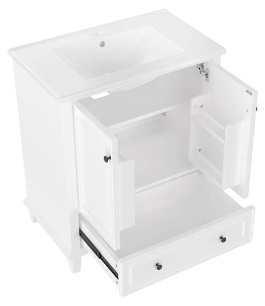 Meuble sous vasque Aphrodite Ⅱ Blanc