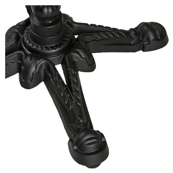 CaféTisch Trine Weiß - Holz teilmassiv - 60 x 74 x 60 cm