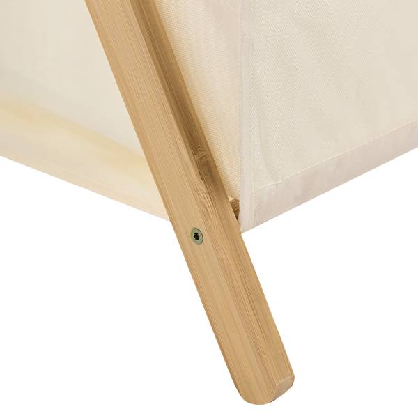 Wäschekörbe CAHUIL Braun - Bambus - 47 x 66 x 39 cm