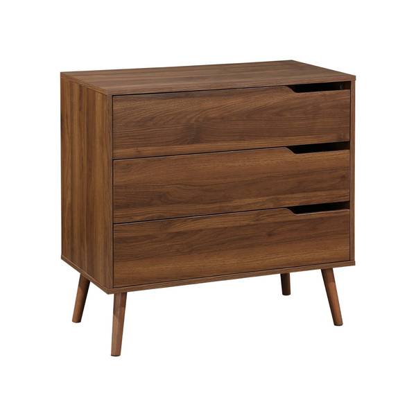 Kommode Nepal Braun - Holz teilmassiv - 40 x 80 x 80 cm