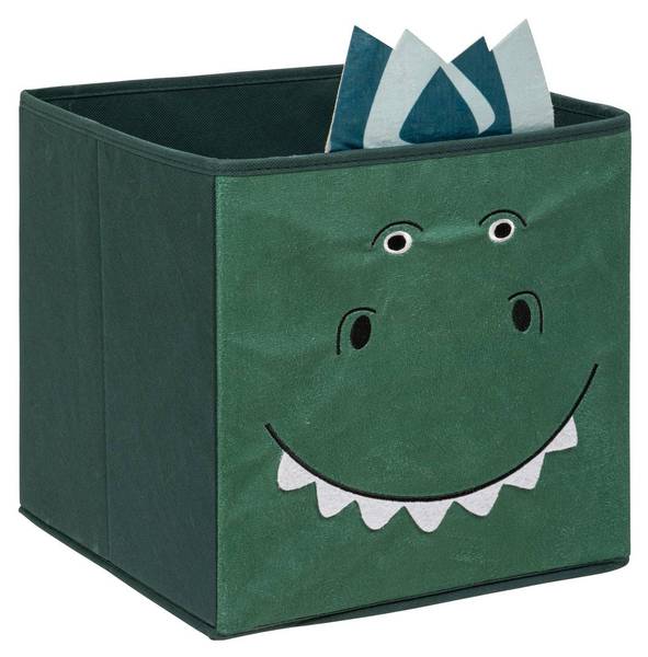 Boîte de rangement CORI Vert - Papier - 29 x 29 x 29 cm