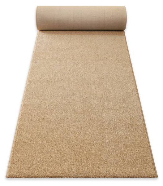 Kurzflorteppich Vegas Beige - Sandbraun - Tiefe: 230 cm