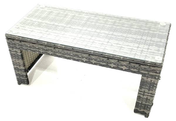 Lounge Gartenmöbel Set U(4-7er-Set) Grau - Webstoff - Kunstharz - 177 x 66 x 65 cm