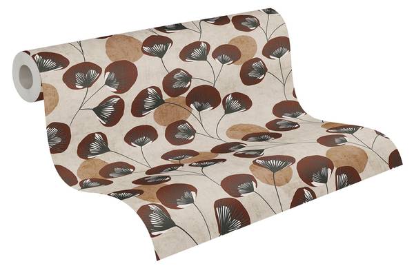 Vliestapete 791514-GU Beige - Fleece - 53 x 1005 x 1 cm