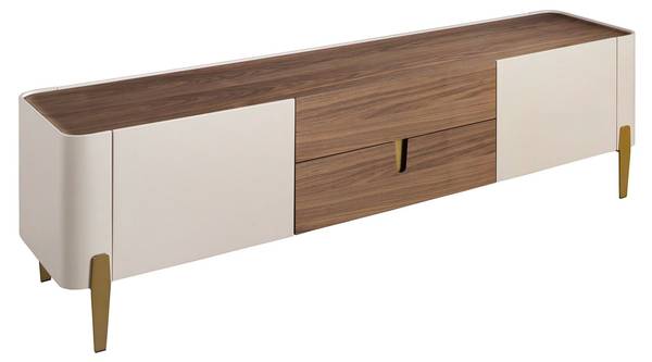 TV-Schrank 3275 Beige - Nussbaum - Walnuss - 200 x 54 x 47 cm