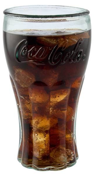 Gläserset COCA COLA2-teilig Glas - 9 x 16 x 9 cm