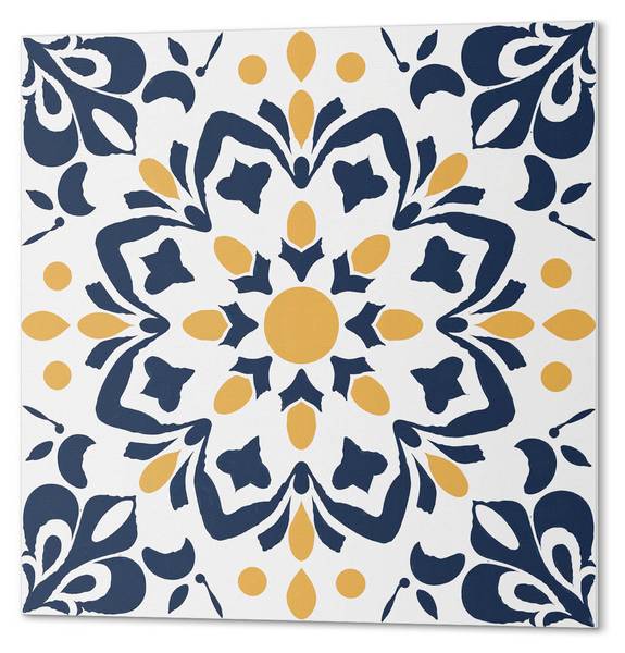 Vinylfliese BlumeMandala 20er-Set 20 x 20 cm