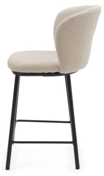 Barhocker BARI Boucle Ecru