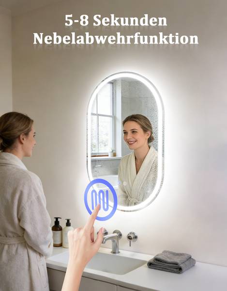 Miroir mural kiop Profondeur : 50 cm