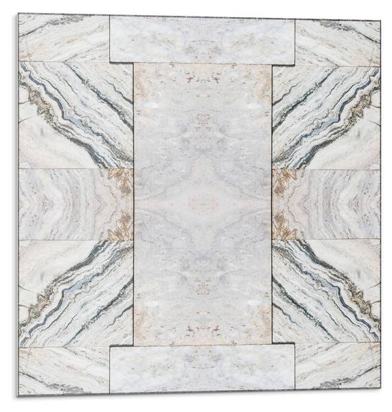Fliesen Naturstein Design 4er Set 50 x 50 cm