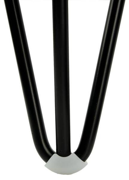 Möbelbein Hairpin 4er-Set Schwarz - Metall - 11 x 15 x 11 cm