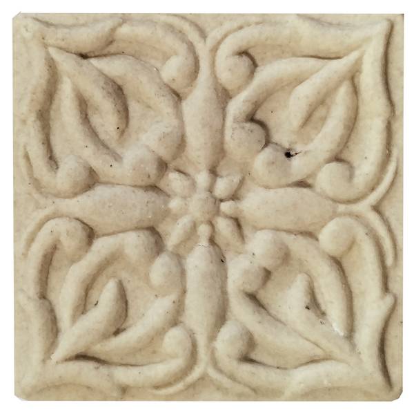 Möbelknöpfe Luca Beige - Keramik - 3 x 4 x 4 cm