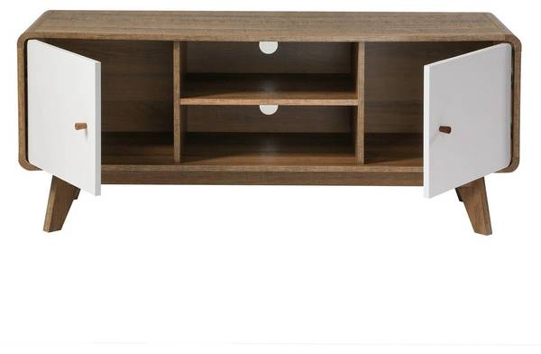 TV-Möbel ALBURA Braun - Holzwerkstoff - 39 x 53 x 129 cm