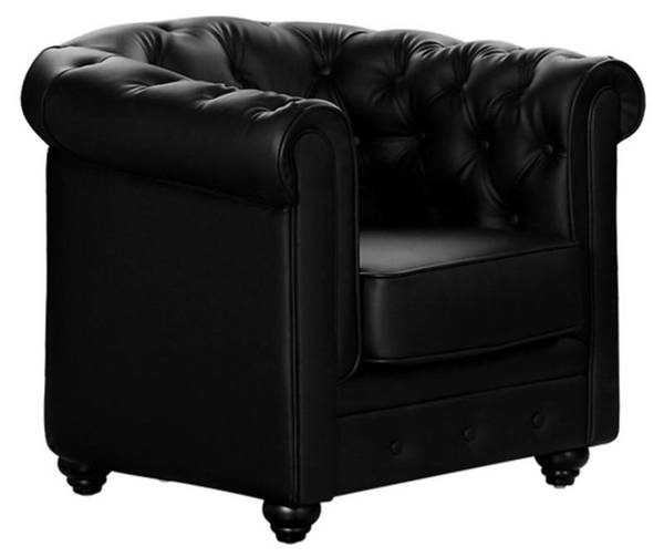 Sessel CHESTERFIELD Schwarz