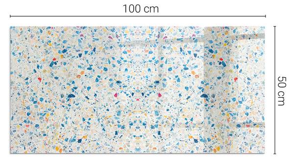 Vloerplaat voor Kachel Rivana 100 x 50 cm