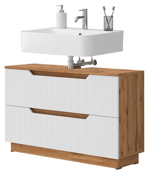 Waschbeckenunterschrank Lotta 58671 Weiß