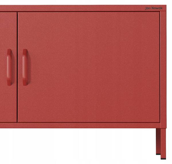 TV Schrank Rosa Rot