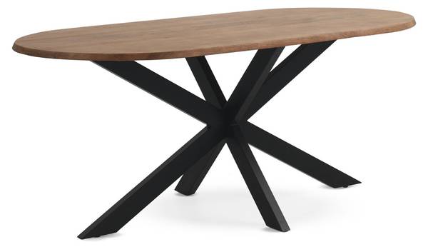 Esstisch  11388 Braun - Holz teilmassiv - 90 x 76 x 180 cm
