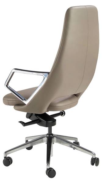 Büro-Drehstuhl 4217 Cremeweiß - Grau