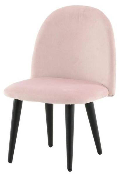 Chaise d’enfant Velvet Rose foncé