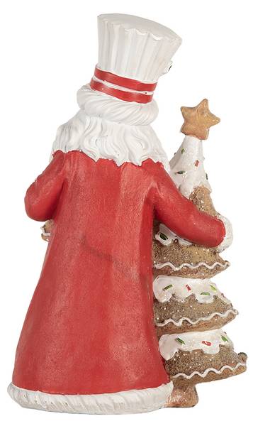 Weihnachtsmann Xmas&Egend Rot - Kunststoff - 11 x 25 x 15 cm