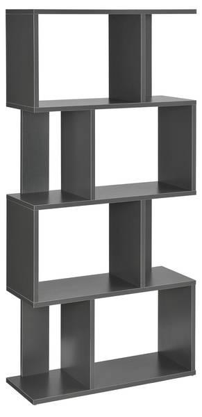 Bücherregal Brattahlid Grau