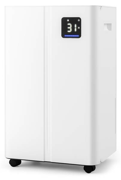 Luftentfeuchter QE32757PQ-ITDE Weiß - Kunststoff - 24 x 50 x 31 cm