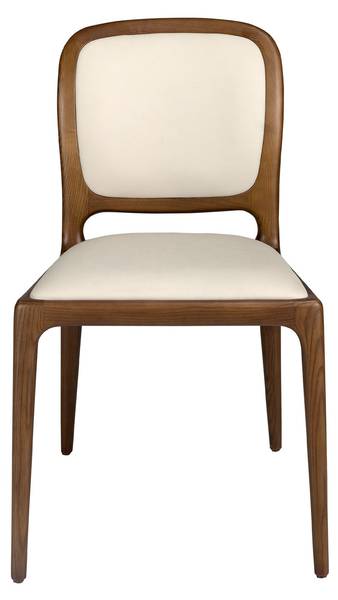 Stuhl 4169 Weiß - Kunstleder - Polyester PVC - Kunstharz - Vinyl - 51 x 87 x 58 cm