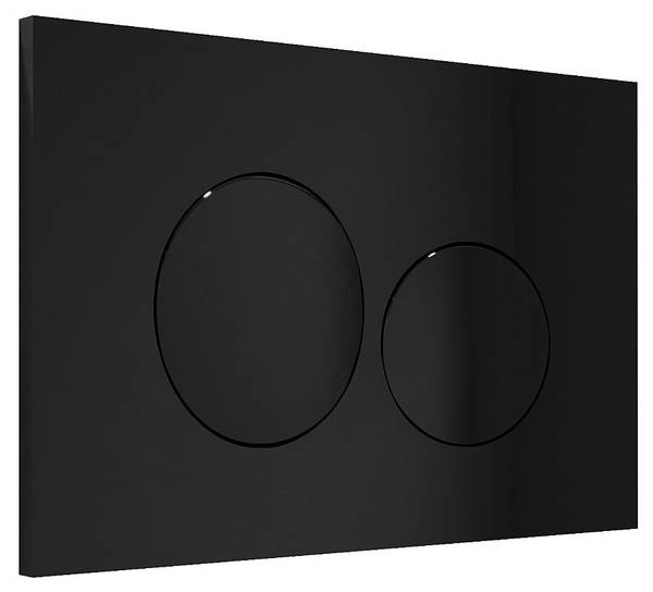 Hänge WC CLEMONA Schwarz - Keramik - 52 x 34 x 36 cm
