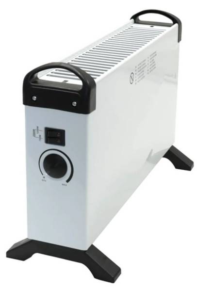 Konvektor Heizung 2000W Hotse 1-tlg Weiß - Metall - 20 x 35 x 53 cm