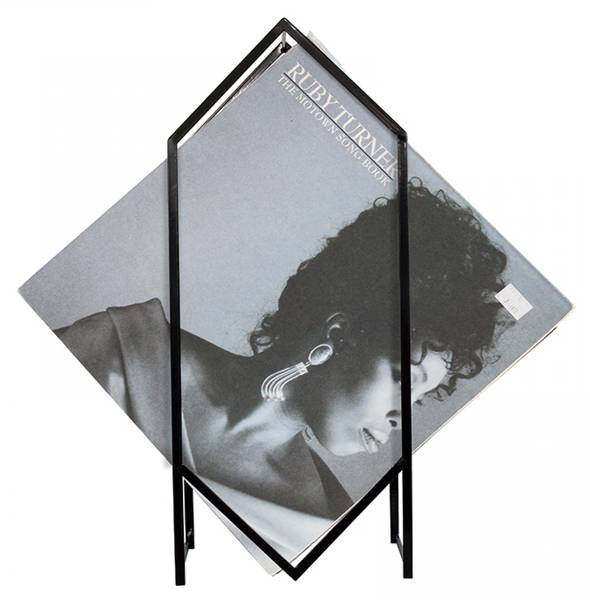 LP Regal GGKR25G-ZWART Schwarz - Metall - 20 x 46 x 20 cm