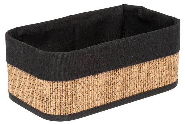 Körbe PARIS 3er-Set Braun - Bambus - 10 x 8 x 20 cm